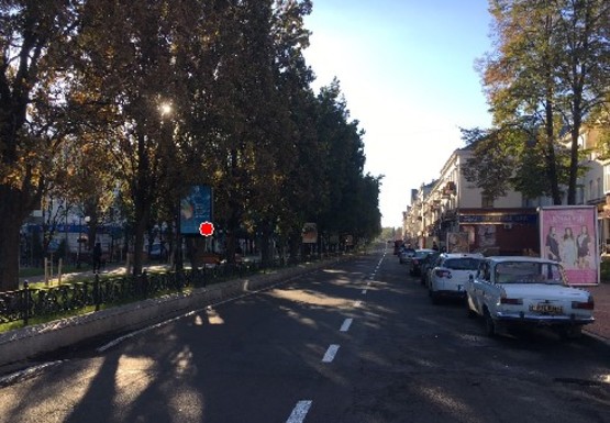 Фото рекламної площини за адресою Мира пр., 26