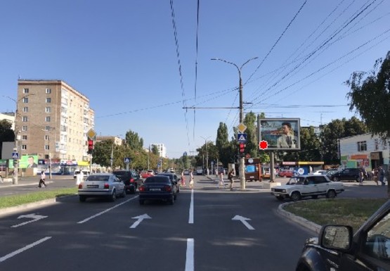 Фото рекламной плоскости по адресу Рокоссовского ул. 15 - Одинцова ул.