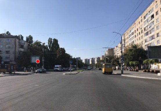 Фото рекламной плоскости по адресу Рокоссовского ул. 15 - Одинцова ул.