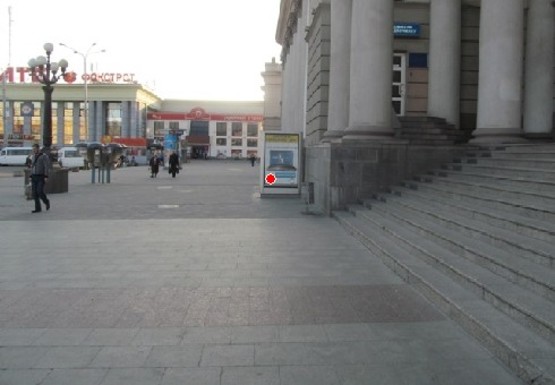 Фото рекламной плоскости по адресу Привокзальная площадь
