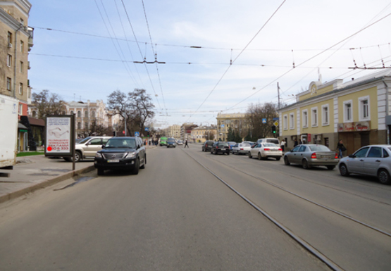 Фото рекламной плоскости по адресу Московский пр., 41