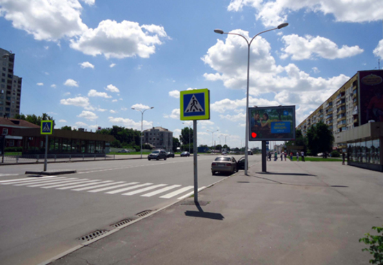 Фото рекламної площини за адресою Державинская ул. - Плехановская ул.