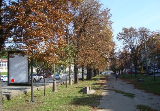 Фото рекламної площини за адресою Нижний Вал ул., 7-9