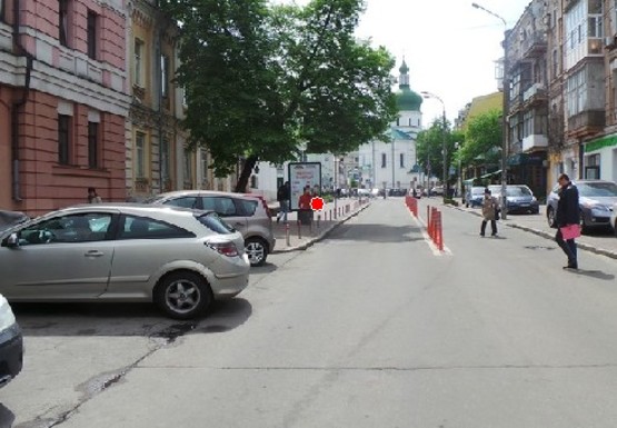 Фото рекламной плоскости по адресу Хорива ул., 8