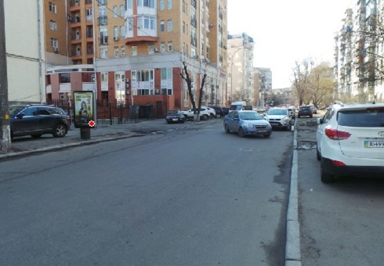 Фото рекламной плоскости по адресу Почайнинская ул. - Набережно-Луговая ул., 3