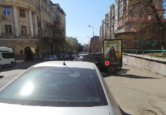 Фото рекламной плоскости по адресу Олеся Гончара ул., 52