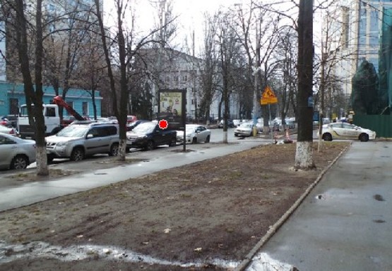 Фото рекламной плоскости по адресу Омельяновича ул. - Павленка Михайла ул., 18/20