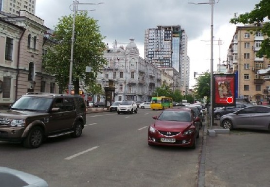 Фото рекламной плоскости по адресу Жилянская ул. - Большая Васильковская ул.