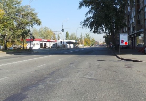 Фото рекламной плоскости по адресу Набережно-Луговая ул. - Юрковская ул.