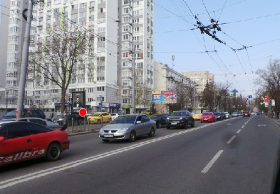 Фото рекламної площини за адресою Мельникова ул., 14 (напротив)