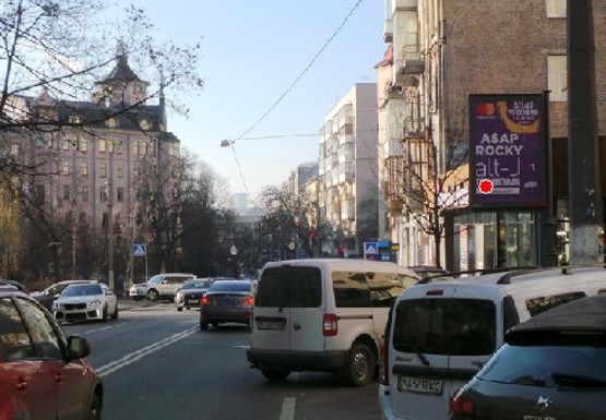 Фото рекламної площини за адресою Олеся Гончара ул., 65