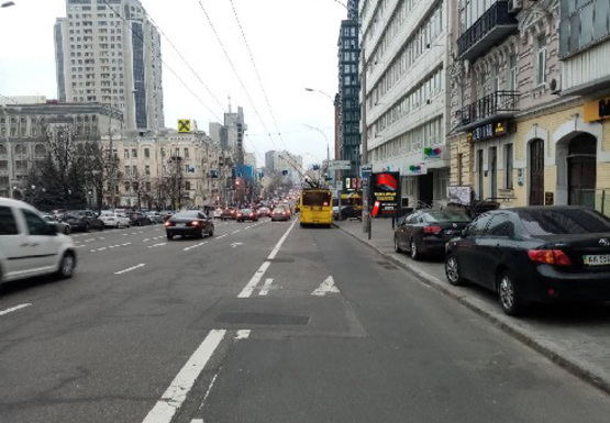 Фото рекламной плоскости по адресу Антоновича ул., 38а