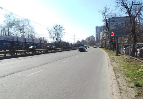 Фото рекламной плоскости по адресу Борщаговская ул., 4