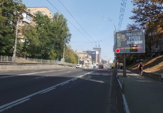 Фото рекламной плоскости по адресу Вадима Гетьмана ул., 23