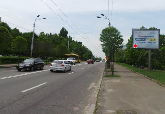 Фото рекламной плоскости по адресу Голосеевский  пр., 122/1