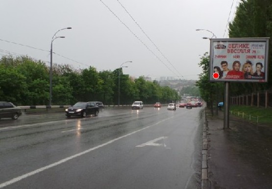 Фото рекламной плоскости по адресу Лобановского В. пр., 108 (Краснозвездный пр.)
