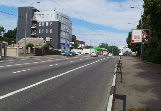 Фото рекламной плоскости по адресу Лобановского пр. (Краснозвездный пр.), 86 (напротив)