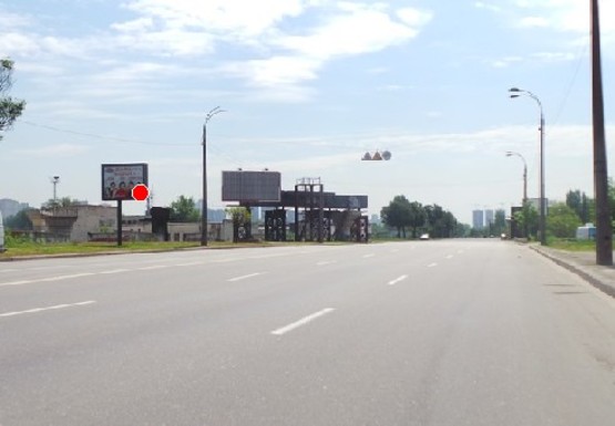 Фото рекламной плоскости по адресу Днепровская набережная