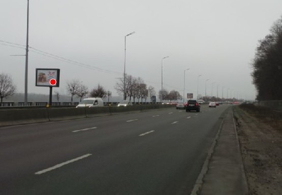 Фото рекламної площини за адресою Набережне шоссе