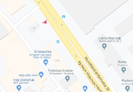 Фото рекламной плоскости по адресу Новоконстантиновская ул., 15