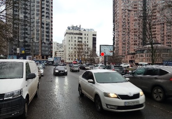 Фото рекламної площини за адресою Евгения Коновальца ул., 34