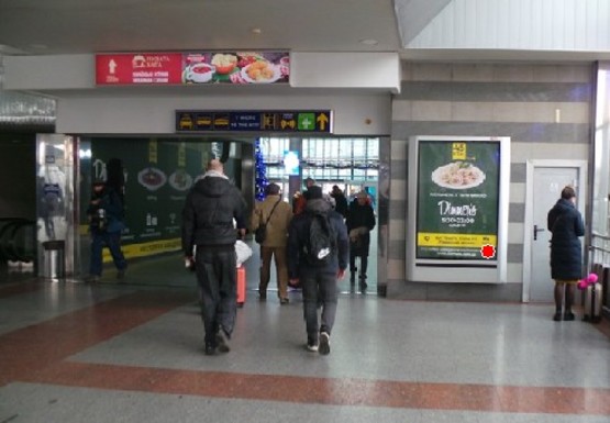 Фото рекламной плоскости по адресу Конкорс (Северный терминал)