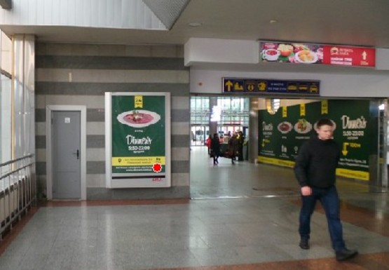 Фото рекламной плоскости по адресу Конкорс (Северный терминал)