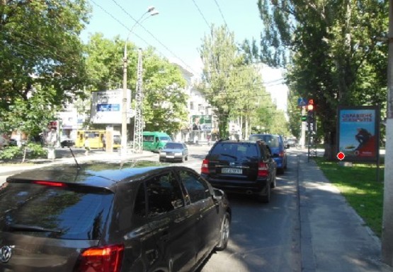 Фото рекламной плоскости по адресу Ушакова пр. - Пугачева ул.