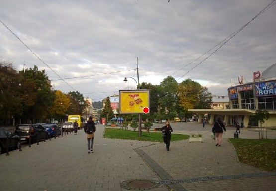 Фото рекламной плоскости по адресу Городоцкая ул., 81/83