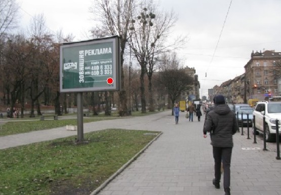 Фото рекламной плоскости по адресу Городоцкая ул., 81/83
