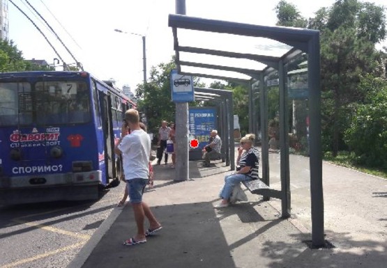 Фото рекламної площини за адресою Шевченко пр., парк "Победа" (остановка Дворец спорта из центра)