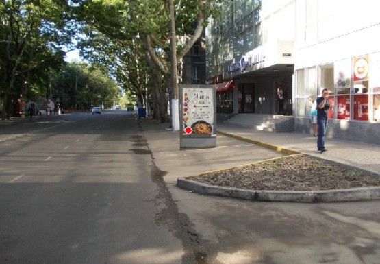 Фото рекламної площини за адресою Шевченко пр., 2-А , напротив Политехнический институт