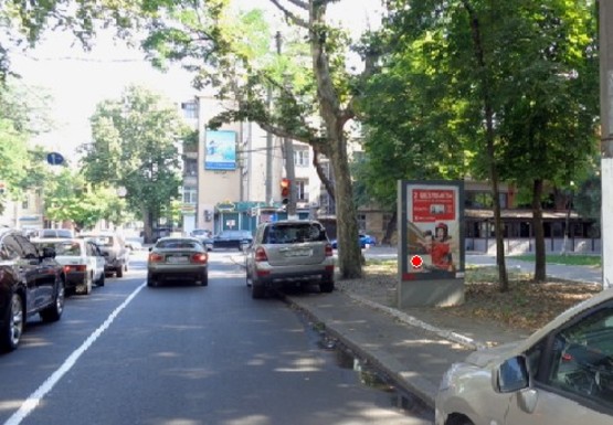 Фото рекламной плоскости по адресу Шевченко пр., 1-В - Семинарская ул.