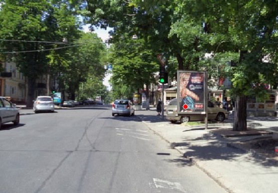 Фото рекламної площини за адресою Жуковского ул., 28