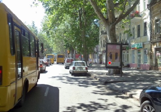 Фото рекламної площини за адресою Ришельевская ул., 66