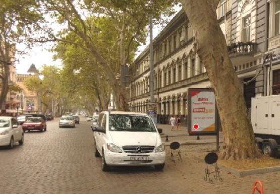 Фото рекламної площини за адресою Пушкинская ул., 12