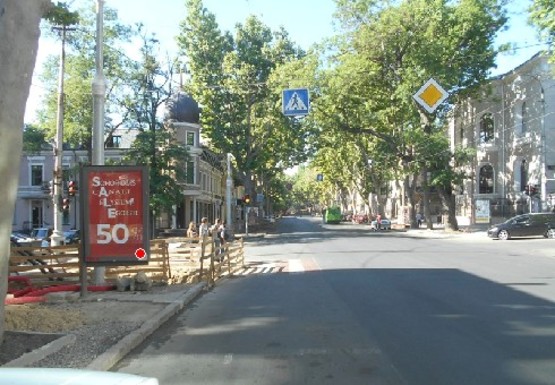 Фото рекламної площини за адресою Ришельевская ул., 23