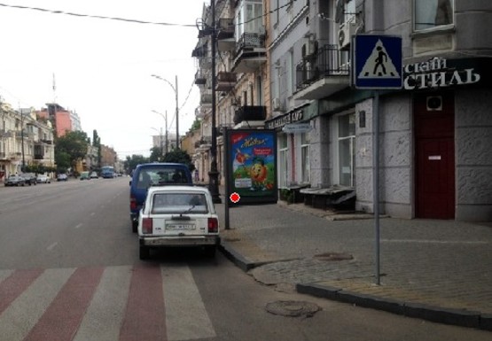 Фото рекламної площини за адресою Тираспольская ул.,16 - Кузнечная ул.