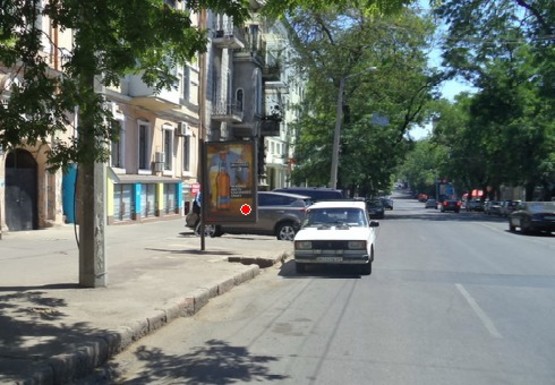 Фото рекламної площини за адресою Успенская ул., 34