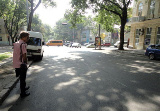 Фото рекламной плоскости по адресу Жуковского ул., 15 - Пушкинская ул.