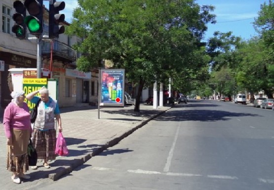Фото рекламної площини за адресою Б. Арнаутская ул., 101 - Преображенская ул.