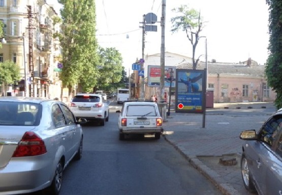 Фото рекламної площини за адресою Канатная ул., 53 - Базарная ул.