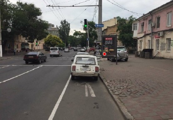 Фото рекламної площини за адресою М. Арнаутская ул., 57 - Лейтинанта Шмидта ул.