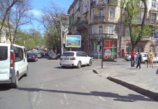 Фото рекламної площини за адресою Успенская ул., 47 - Осипова ул.