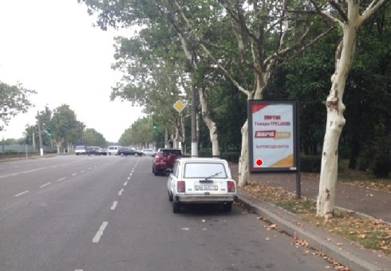 Фото рекламної площини за адресою Центральный Аэропорт ул. (№47)