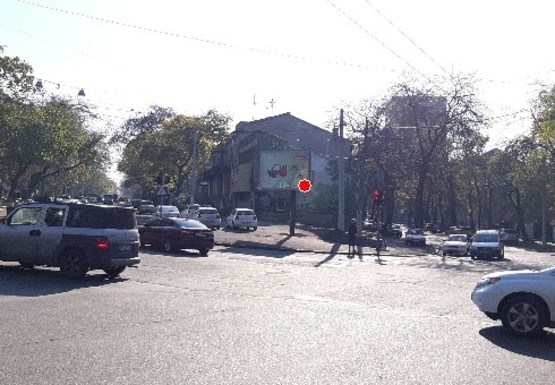 Фото рекламной плоскости по адресу Новосельского ул. - Ольгиевская ул.