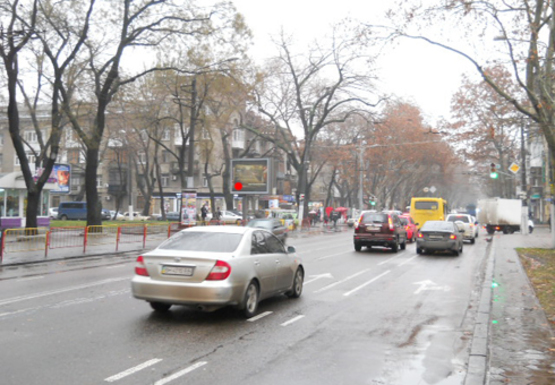 Фото рекламної площини за адресою Шевченко пр., 7 - Гагарина пр.