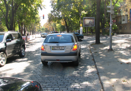 Фото рекламної площини за адресою Французский б-р. - Гагарина пр.