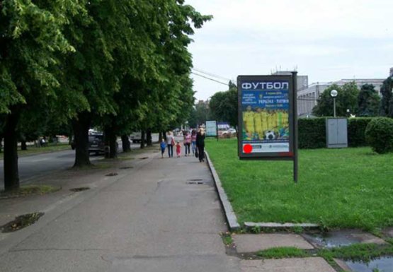 Фото рекламной плоскости по адресу Шевченко б-р., 222