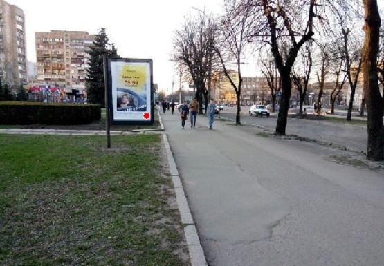 Фото рекламной плоскости по адресу Шевченко б-р., 222